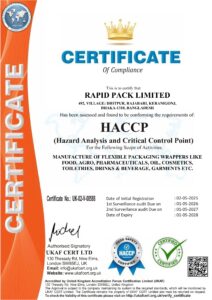 HACCP OF UK RAPID PACK LIMITED 1 1 212x300